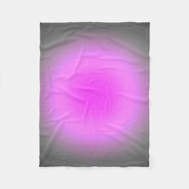 Cobertor De Velo Foco rosa e Cinza (Frente)