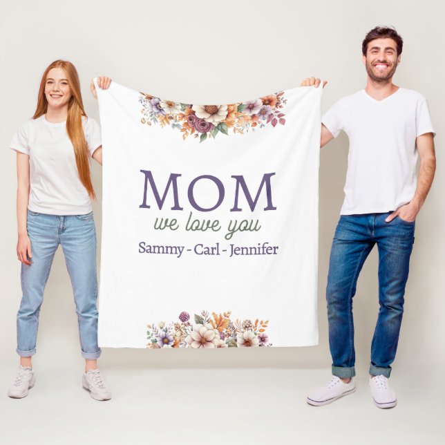 Cobertor De Velo Fofinho Que Te Amo Mãe (In Situ)