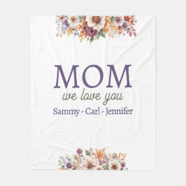 Cobertor De Velo Fofinho Que Te Amo Mãe