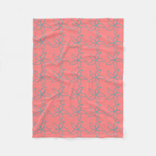 Cobertor De Velo Fogão de Peixe-Frio Rosa Coral