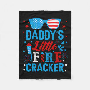 Cobertor De Velo Fogo do Dia da Independência do Firecracker Daddys
