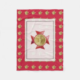 Cobertor De Velo Fogo Tenente 1 Cruz Maltesa