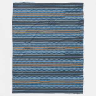 Cobertor De Velo Folha azul Minoana Blanket II