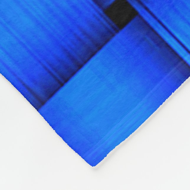 Cobertor De Velo Folha de Fita Azul Cobalto (Quina)