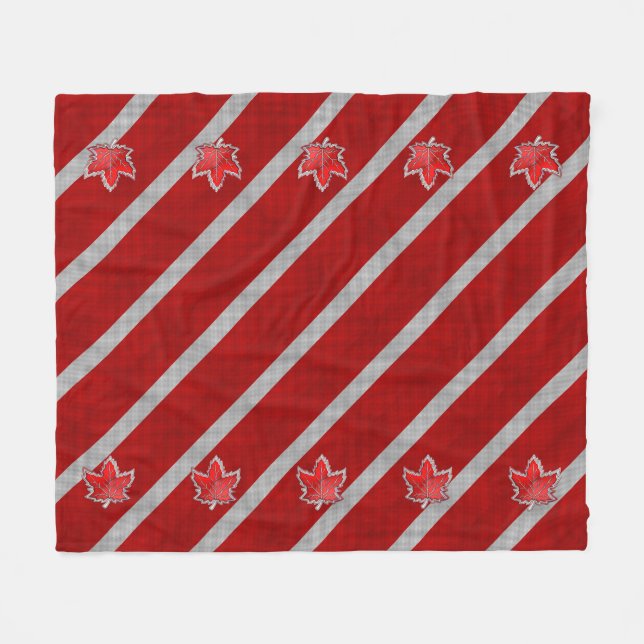 Cobertor De Velo Folha de Mapeamento Cromo Canadense em Estilos de  (Frente (Horizontal))