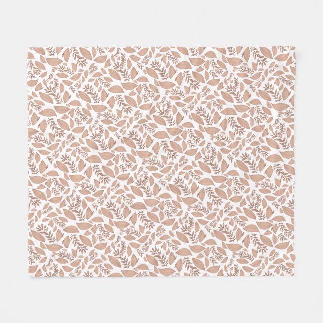 Cobertor De Velo Folhas de outono dão obrigados Fleece Blanket (Frente (Horizontal))