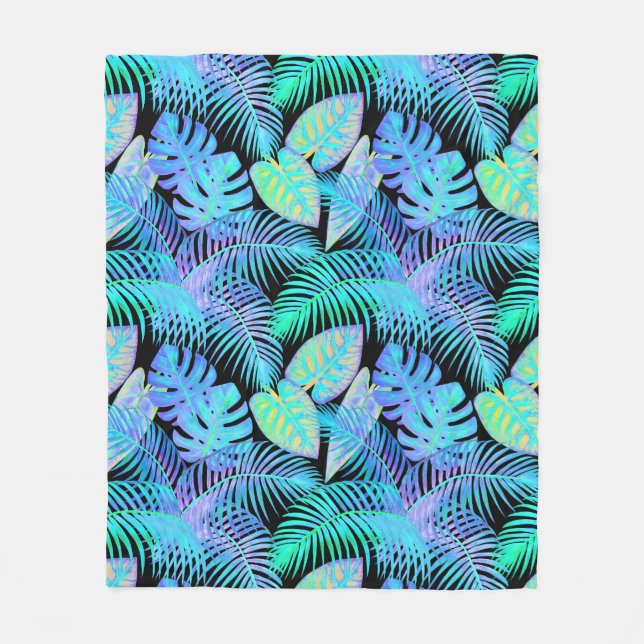 Cobertor De Velo Folhas Neotropicais (Frente)