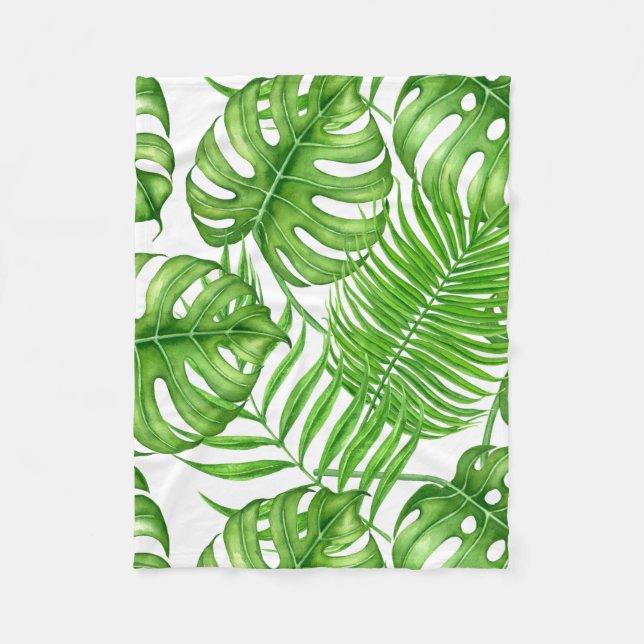 Cobertor De Velo Folhas tropicais (Frente)