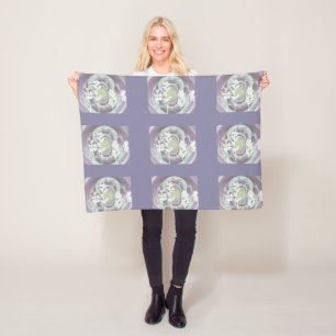 Cobertor De Velo Folheto Branco de Árvores Neves