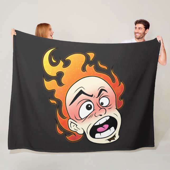 Cobertor De Velo Folheto da Cabeça de Fogo Escovilical, Todas as di (In Situ)