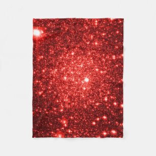 Cobertor De Velo Folheto das Estrelas Vermelhas