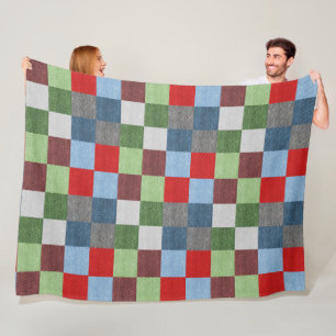 Cobertor De Velo Folheto de Cores de Amostra Tipo Quilt Bloqueia Fo