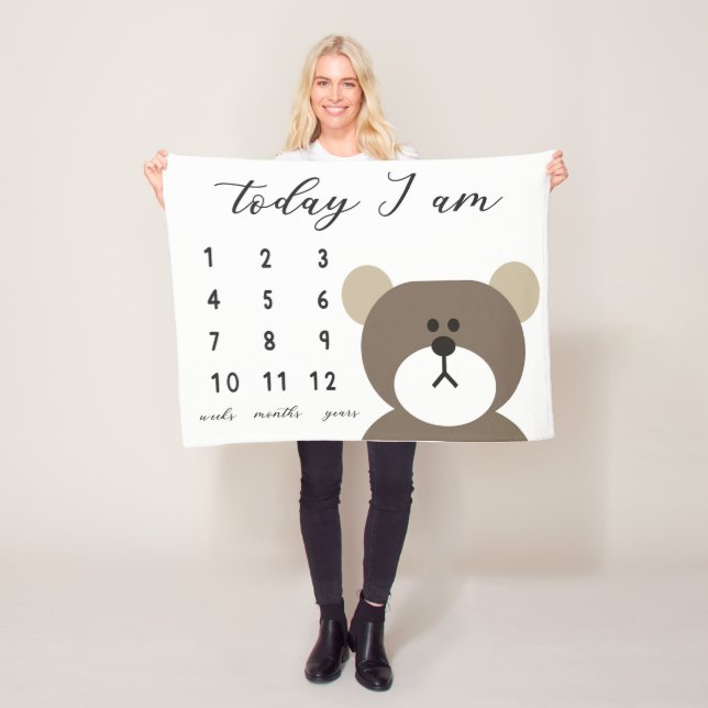 Cobertor De Velo Folheto de Etapas do Urso do fofinho (In Situ)