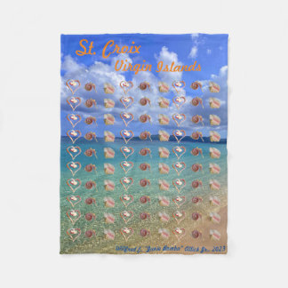 Cobertor De Velo Folheto de Folha da Escultura de Conch Shell