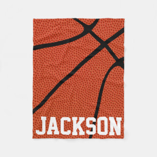 Cobertor De Velo Folheto de Folha de Peixe de Basquete PERSONALIZAD