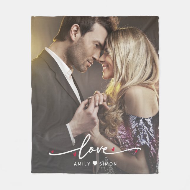 Cobertor De Velo Folheto de Foto Mínimo 1 de Amor Moderno Personali (Frente)