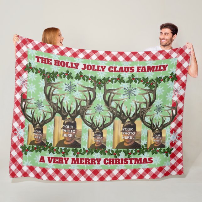 Cobertor De Velo Folheto de Foto Personalizado "Família Rein" 5 (In Situ)