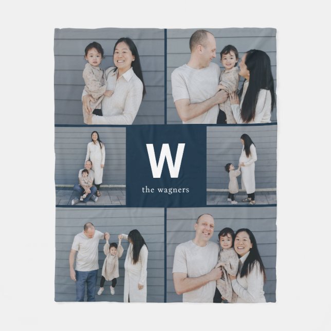 Cobertor De Velo Folheto de Fotografias Personalizadas de Cor Editá (Frente)