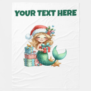 Cobertor De Velo Folheto de Mão de Natal Personalizada
