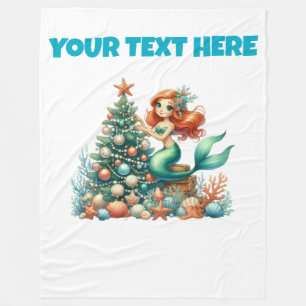 Cobertor De Velo Folheto de Mão de Natal Personalizada