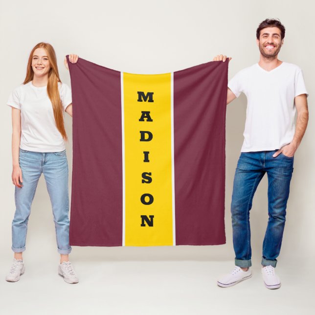 Cobertor De Velo Folheto de velência de nome personalizado (In Situ)