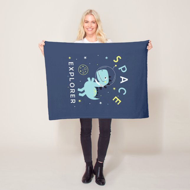 Cobertor De Velo Folheto do Kid do Explorador de Espaço (In Situ)
