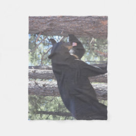 Cobertor De Velo Folheto do velo preto