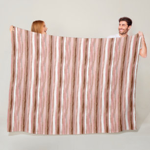 Cobertor De Velo Folheto Dourado, cor-de-rosa, riscado