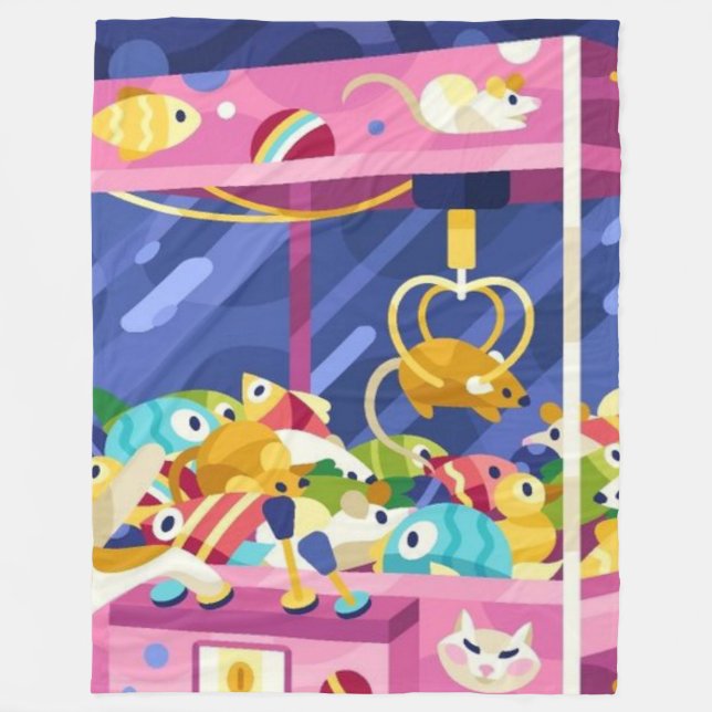 Cobertor De Velo Folheto, grande 60" x 80" (Frente)