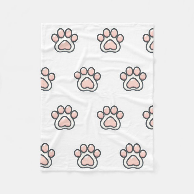 Cobertor De Velo Folheto, pequeno 30" x 40" (Frente)