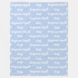 Cobertor De Velo Folheto Personalizado