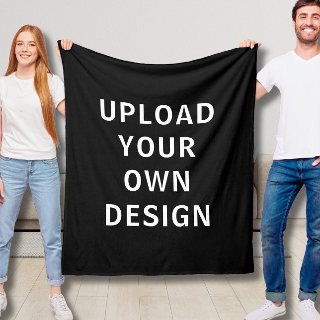 Cobertor De Velo Folheto Personalizado Adicione Sua Foto Texto Opci (Criador carregado)