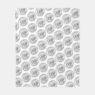 Cobertor De Velo Folheto Personalizado com Impressão de Logotipo Br