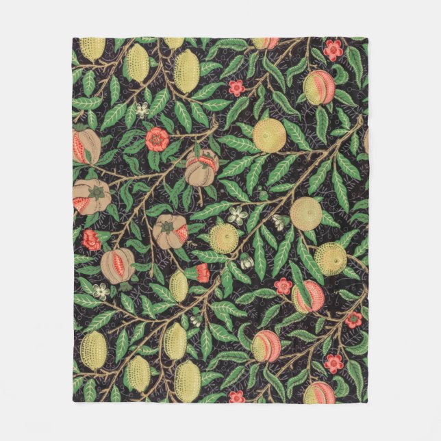 COBERTOR DE VELO FOLHETO: WILLIAM MORRIS : POMEGRANATO (Frente)