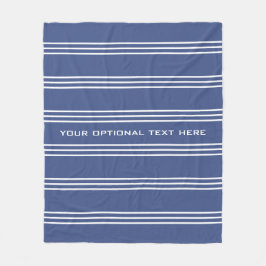 Cobertor De Velo Folhetos de texto personalizados de faixas de text