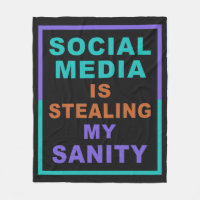 Folhetos engraçados de "Mídia Social"