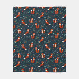 Cobertor De Velo Folly Fox Cuties