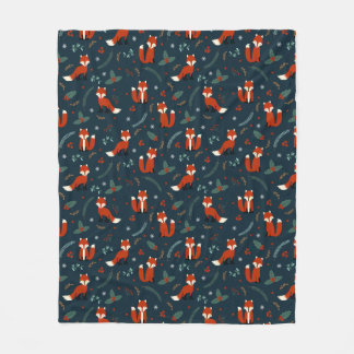 Cobertor De Velo Folly Fox Cuties