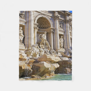 Cobertor De Velo Fonte de Trevi Roma Fotografia