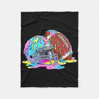 Cobertor De Velo Footll Helmet Drip For Boys Kids Youth Dripping Ic