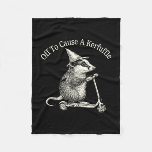 Cobertor De Velo Fora para causar um tumulto humor possum 