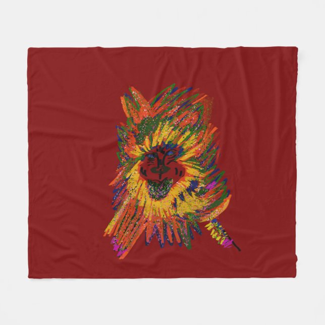 Cobertor De Velo Forest Guardian (Frente (Horizontal))