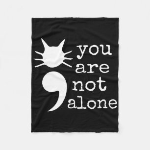 Cobertor De Velo Forma de Gato Semicolon Dão para Prevenção de Suic