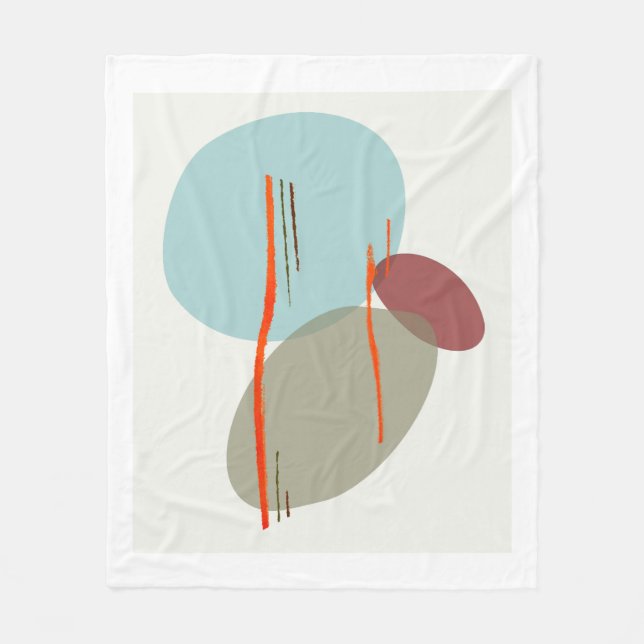 Cobertor De Velo Formas de Boho (Frente)