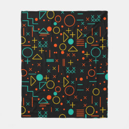 Cobertor De Velo Formas geométricas