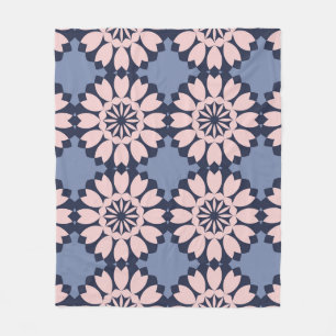 Cobertor De Velo Formas Geométricas: Padrão Decorativo Sem Olhos.