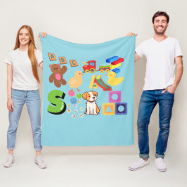 Cobertor De Velo Formas para crianças e brinquedos