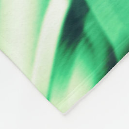 Cobertor De Velo Formas verdes curvas de acrílico, alguns tons de m