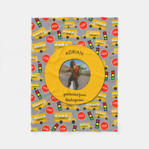 Cobertor De Velo Formatação do Jardim de Infância do ônibus esc