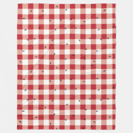 Cobertor De Velo Formigas em um piquenique - cobertura do velo